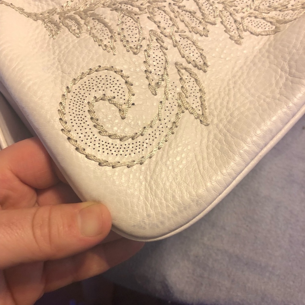 New with flaws Cole haan white shoulder bag